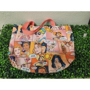 Estee Lauder Beach Bag Comic, Pop Art, Tote